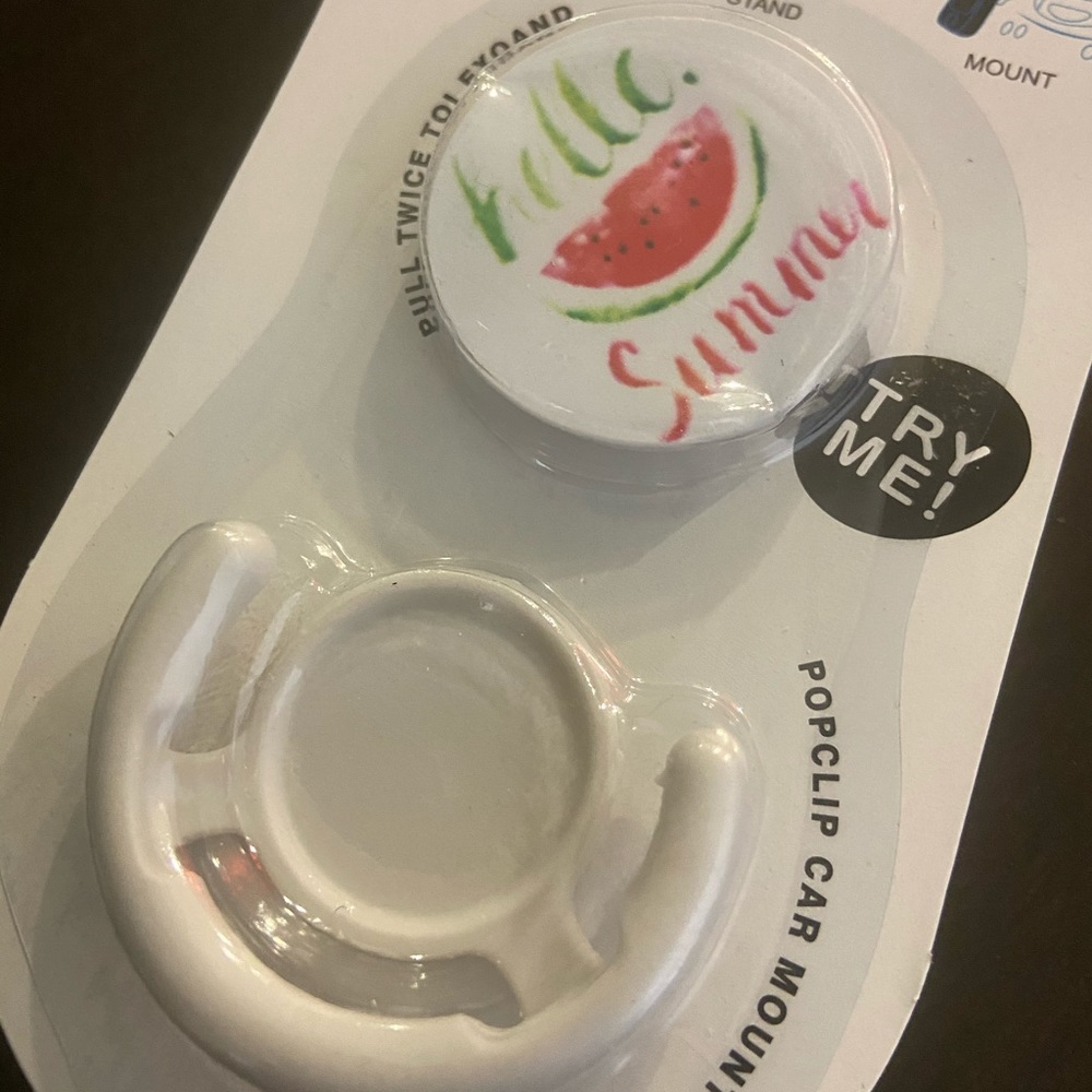 Watermelon ‘hello summer’ phone accessory